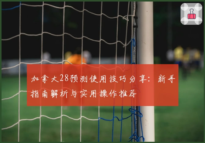 加拿大28预测使用技巧分享：新手指南解析与实用操作推荐